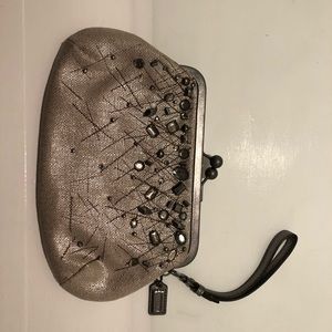 Gorgeous Coach Hansen Jeweled Clutch